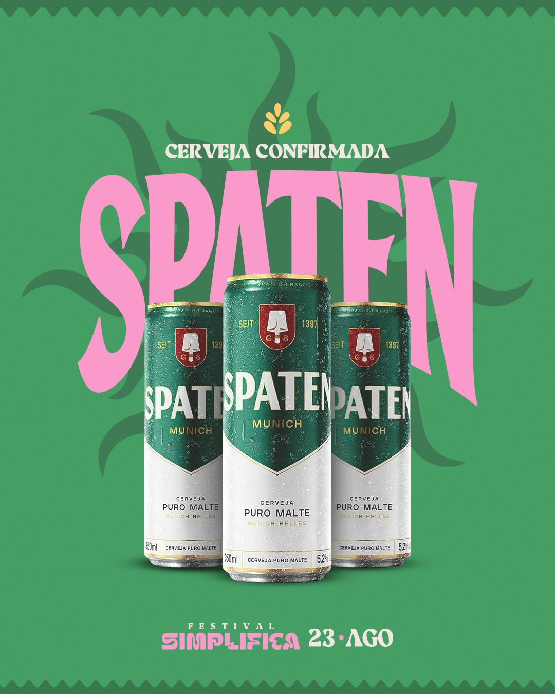 Cerveja oficial Spaten
