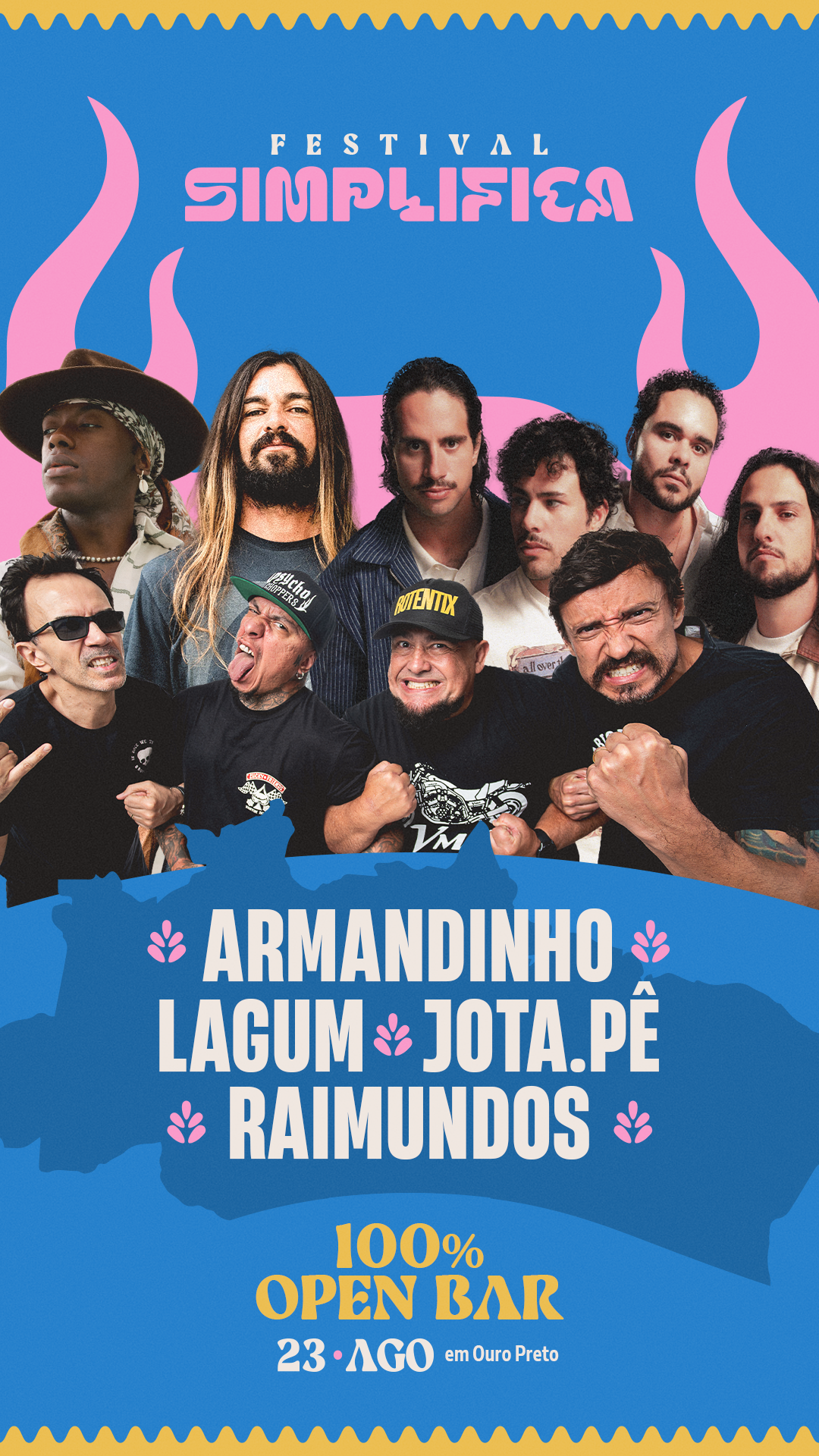 Atrações confirmadas