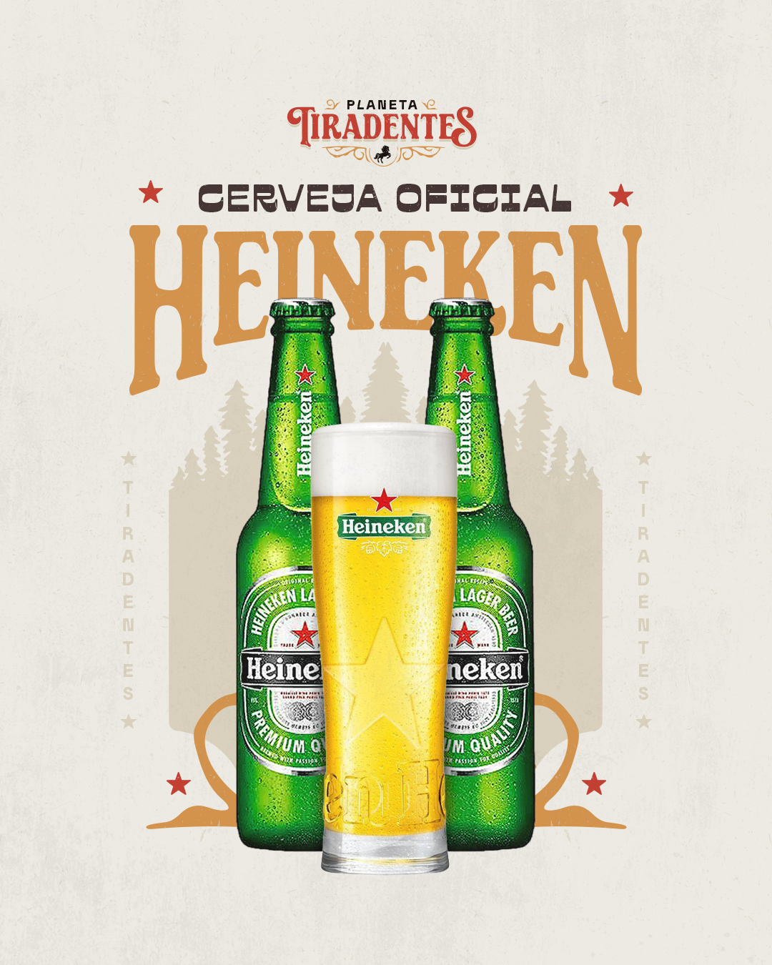 Cerveja oficial Heineken